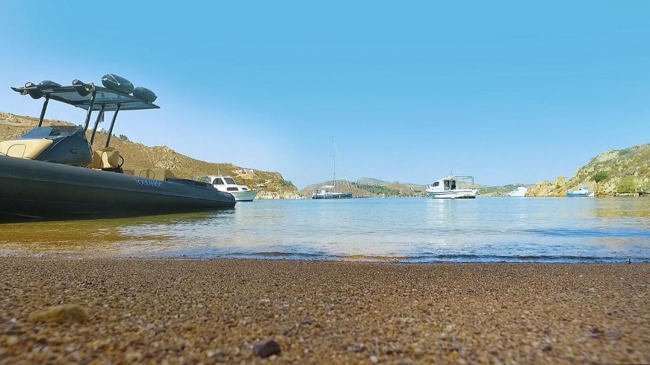 Patmos Exclusive Villas สกาลา ภายนอก รูปภาพ