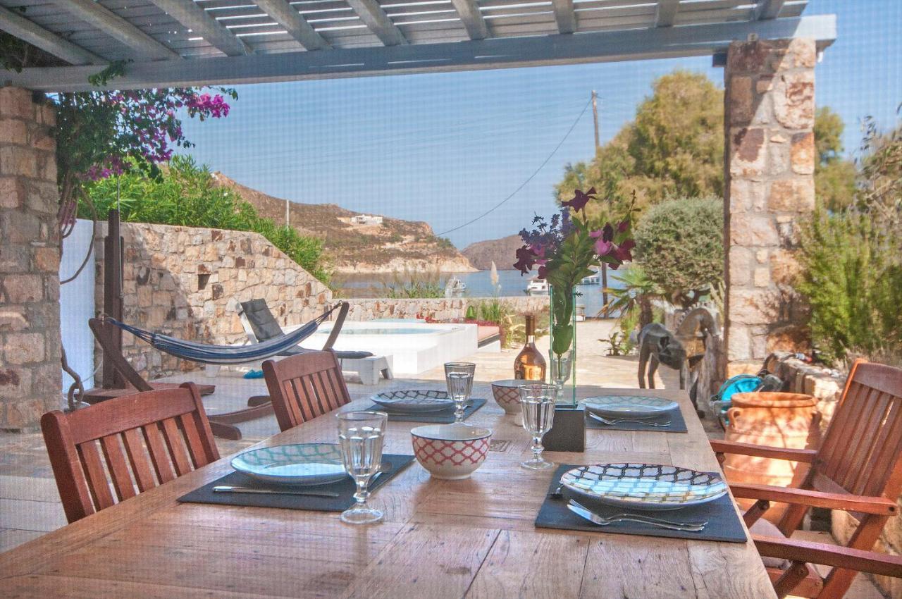 Patmos Exclusive Villas สกาลา ภายนอก รูปภาพ