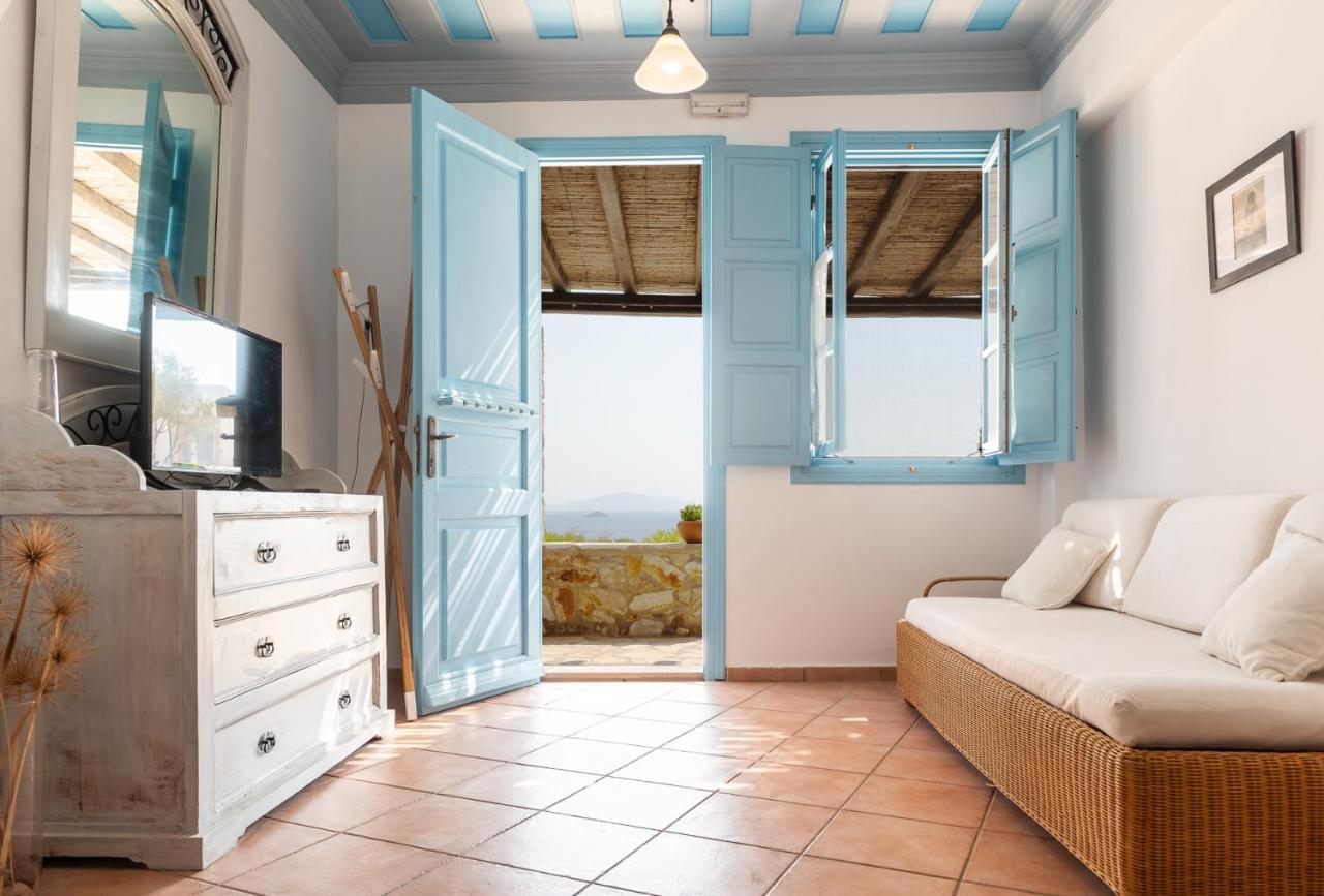 Patmos Exclusive Villas สกาลา ภายนอก รูปภาพ