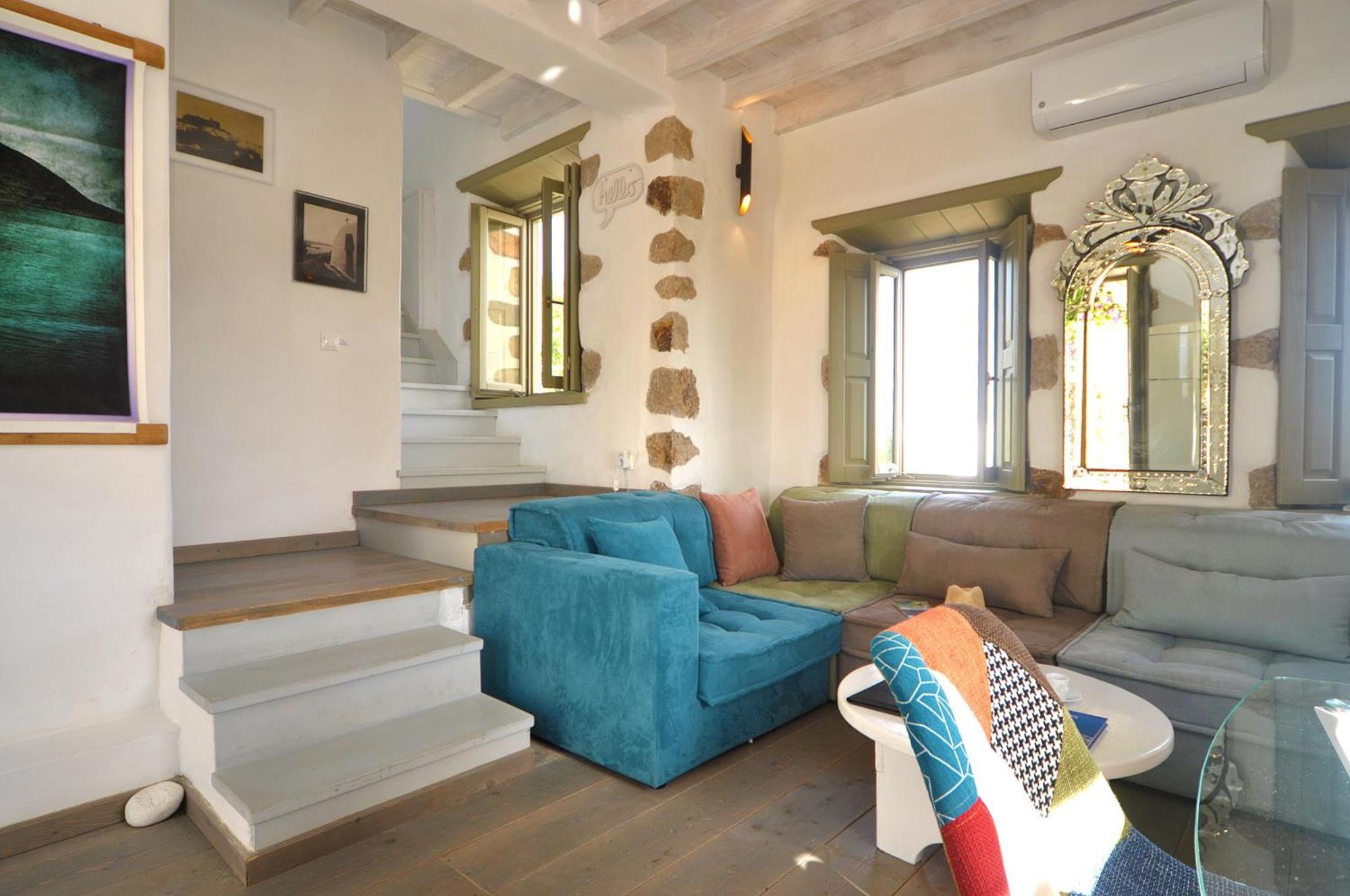 Patmos Exclusive Villas สกาลา ห้อง รูปภาพ