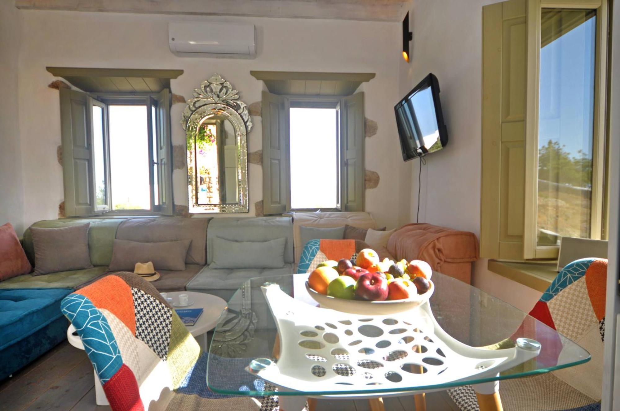 Patmos Exclusive Villas สกาลา ห้อง รูปภาพ