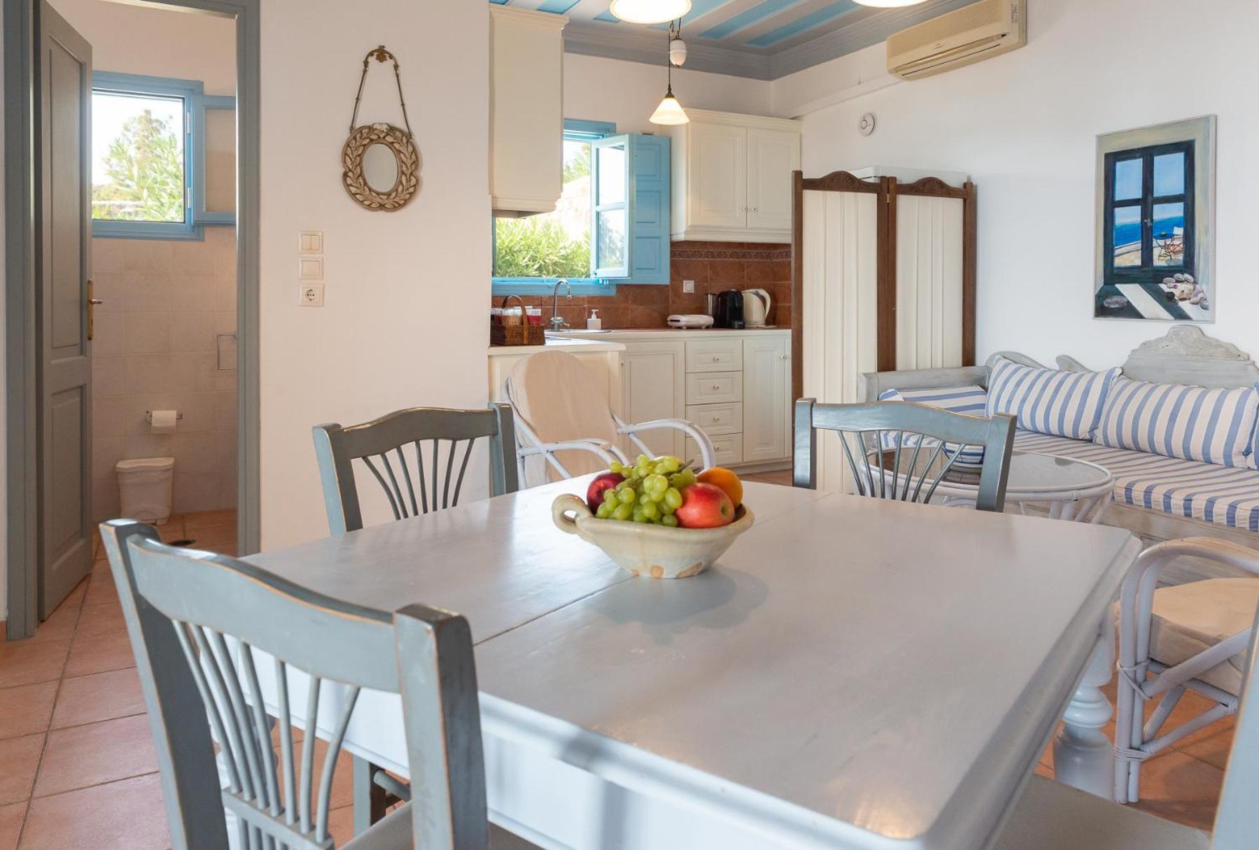 Patmos Exclusive Villas สกาลา ห้อง รูปภาพ
