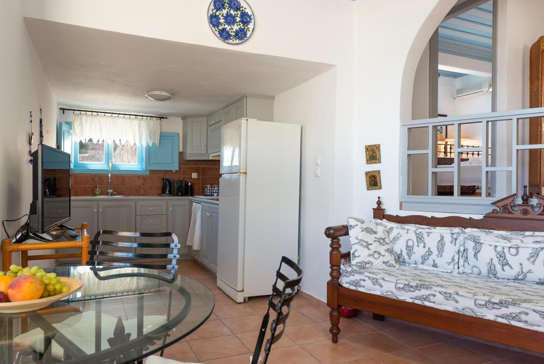 Patmos Exclusive Villas สกาลา ห้อง รูปภาพ