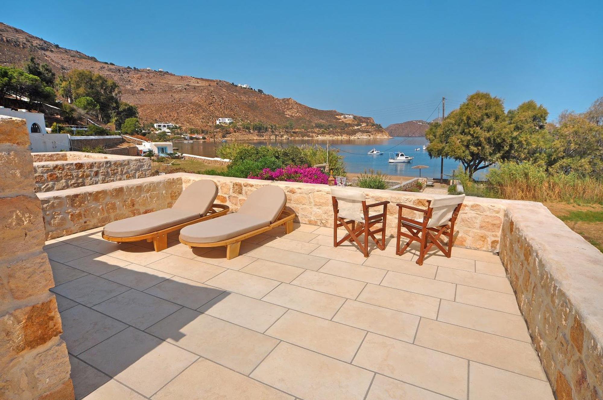 Patmos Exclusive Villas สกาลา ห้อง รูปภาพ