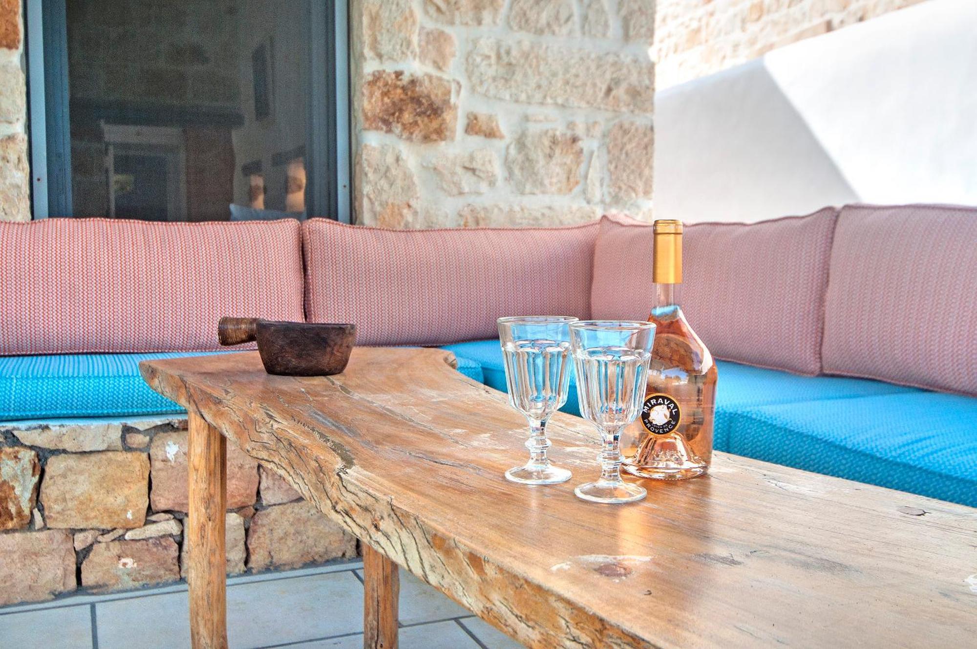 Patmos Exclusive Villas สกาลา ห้อง รูปภาพ