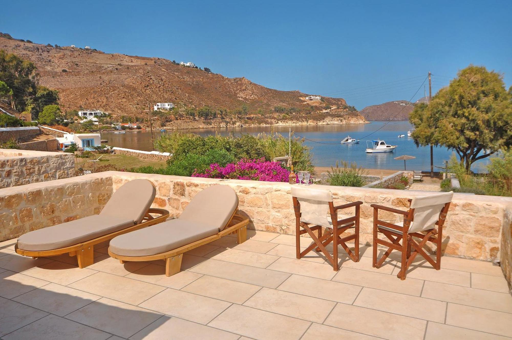 Patmos Exclusive Villas สกาลา ห้อง รูปภาพ