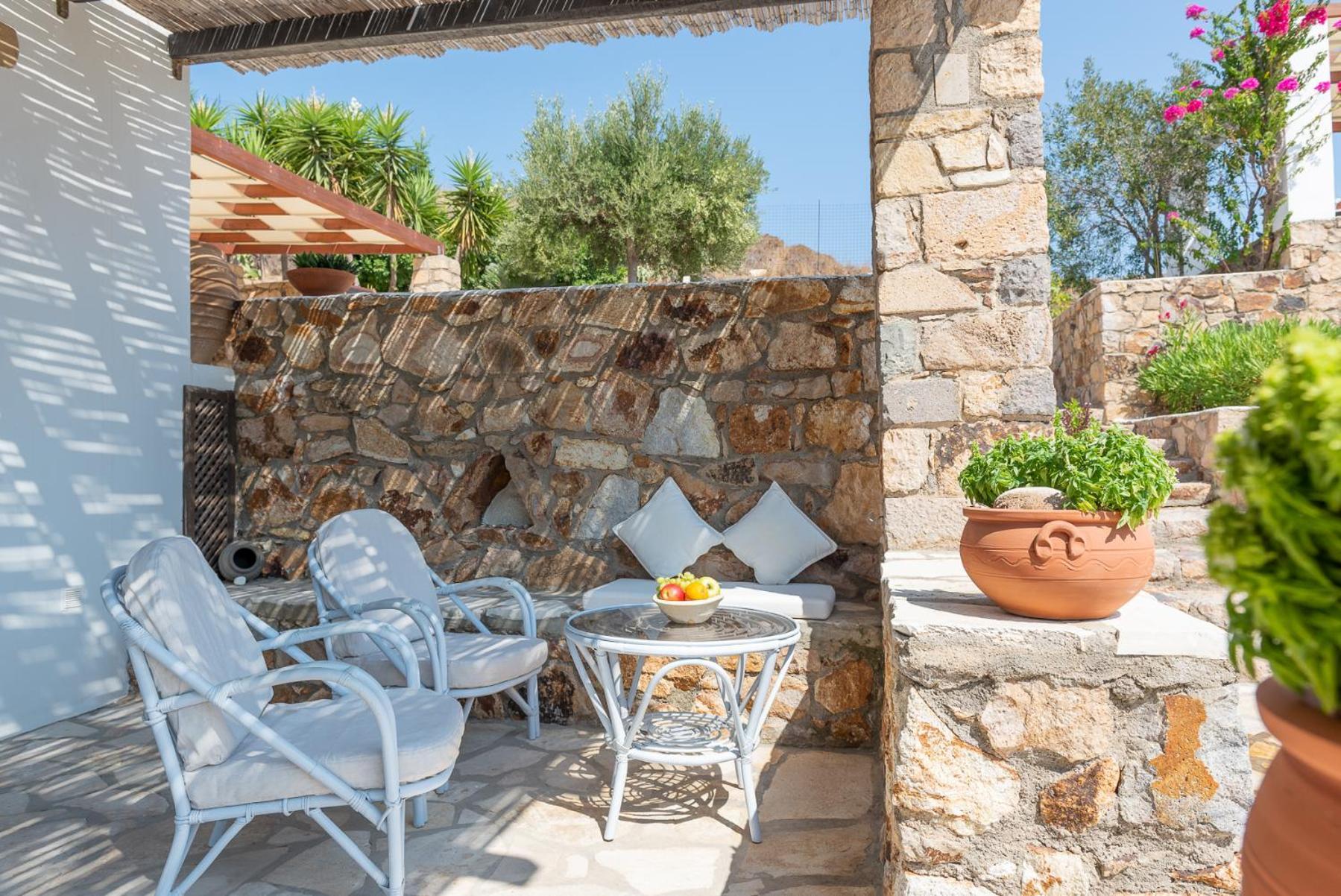 Patmos Exclusive Villas สกาลา ห้อง รูปภาพ