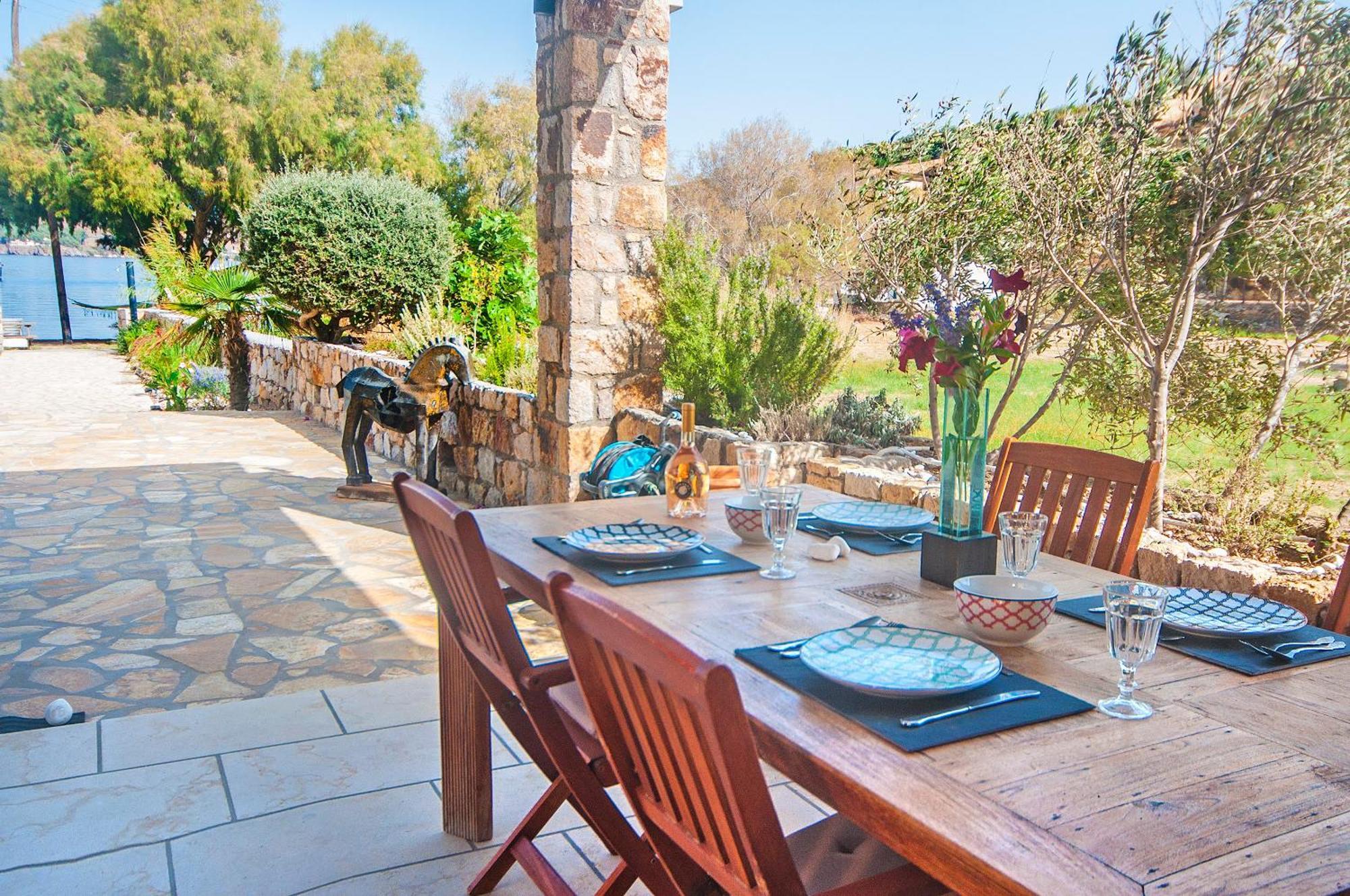 Patmos Exclusive Villas สกาลา ห้อง รูปภาพ