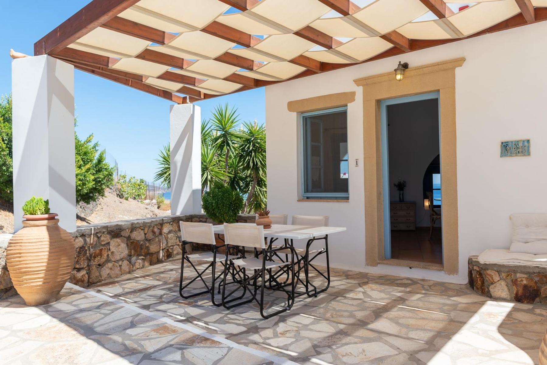 Patmos Exclusive Villas สกาลา ห้อง รูปภาพ