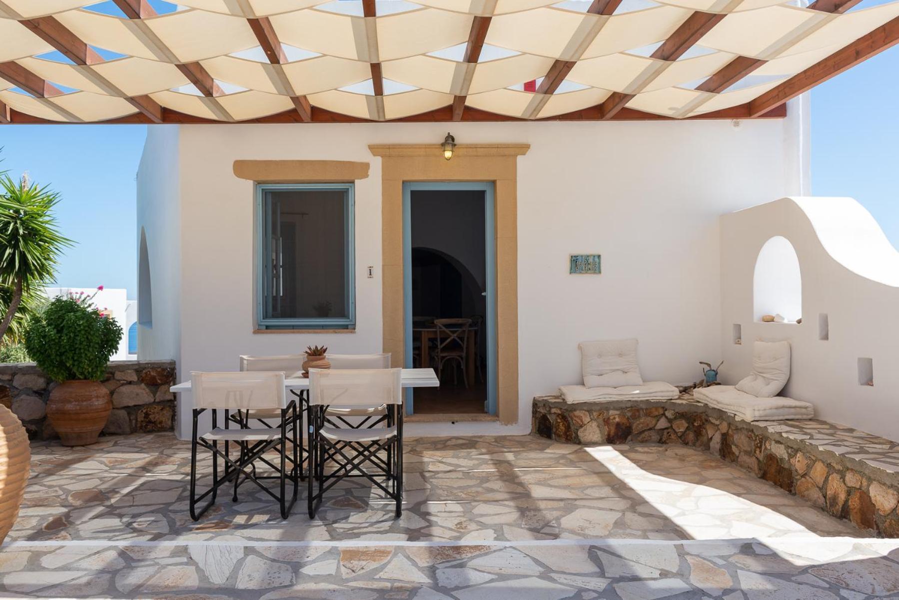 Patmos Exclusive Villas สกาลา ห้อง รูปภาพ